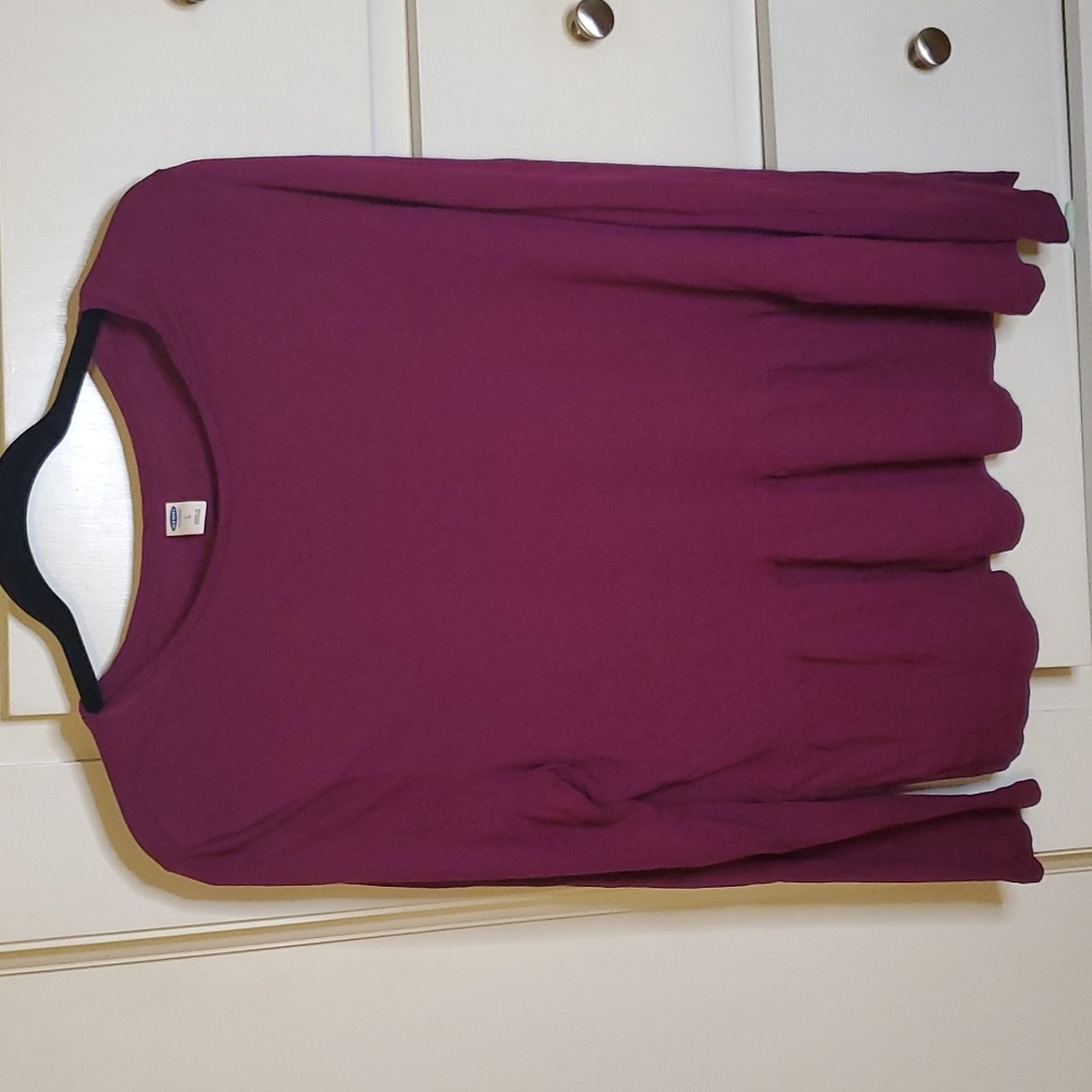 Long sleeve peplum top